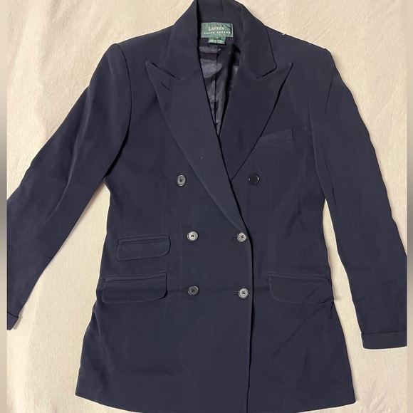 Ralph Lauren Women’s Navy Blue Suit Set - Picture 1 of 9